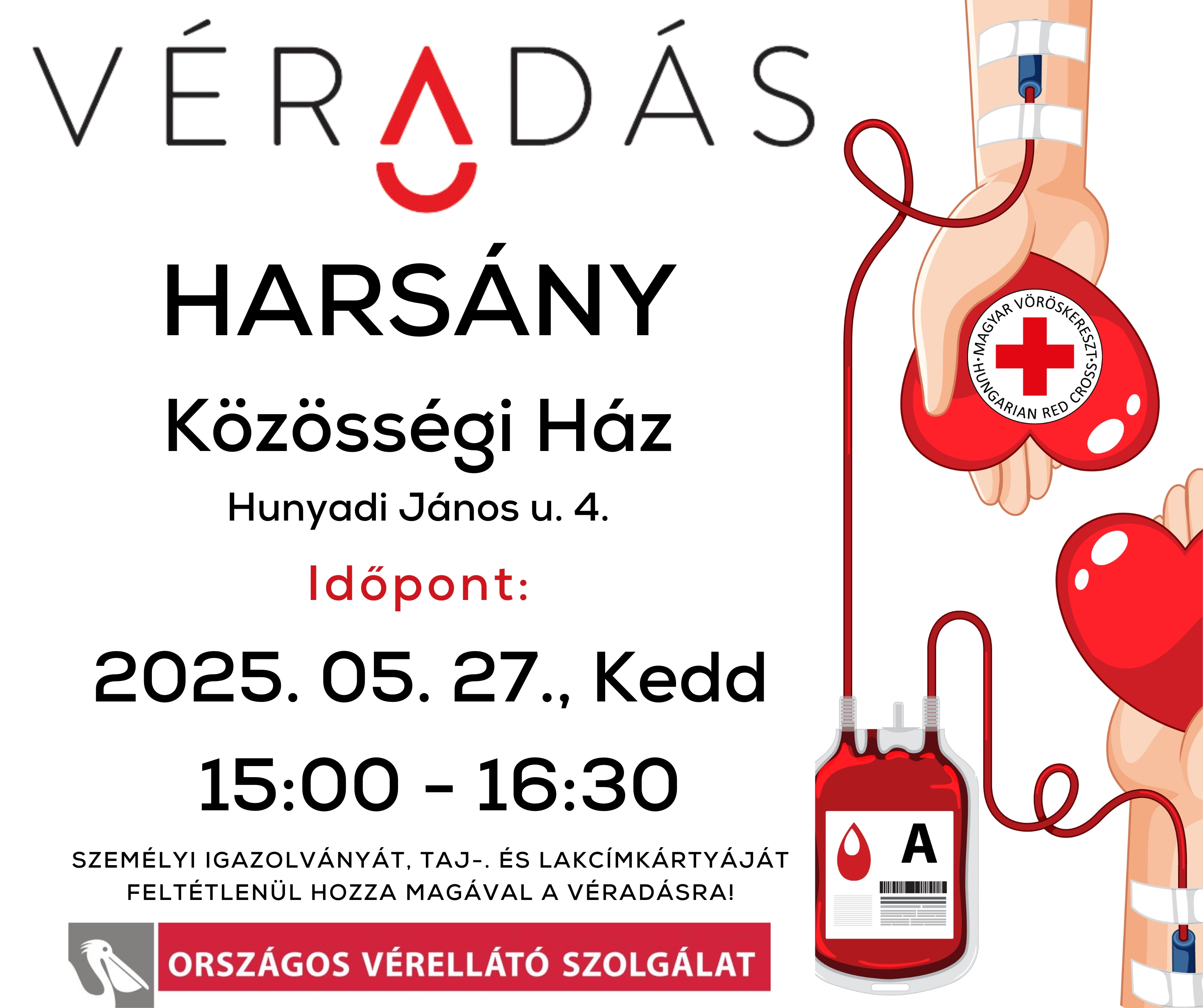 Véradás Harsányban