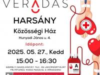 Véradás Harsányban